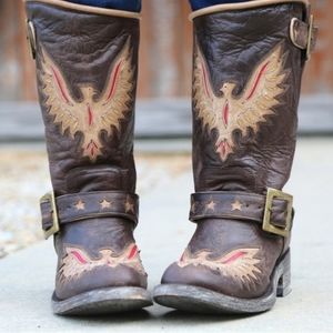 Old Gringo Eagle Biker boots